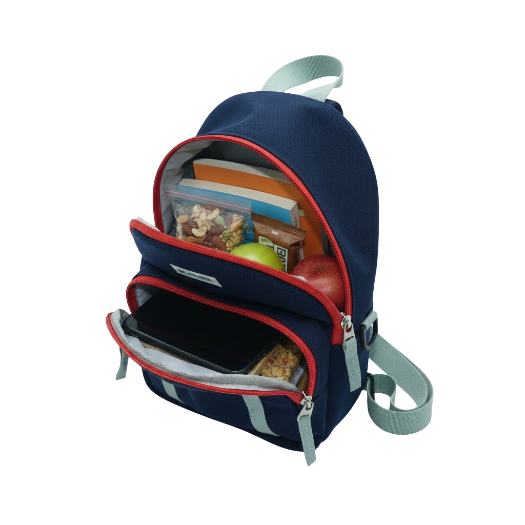 Sac bandoulière Harvey–Bleu marine 3