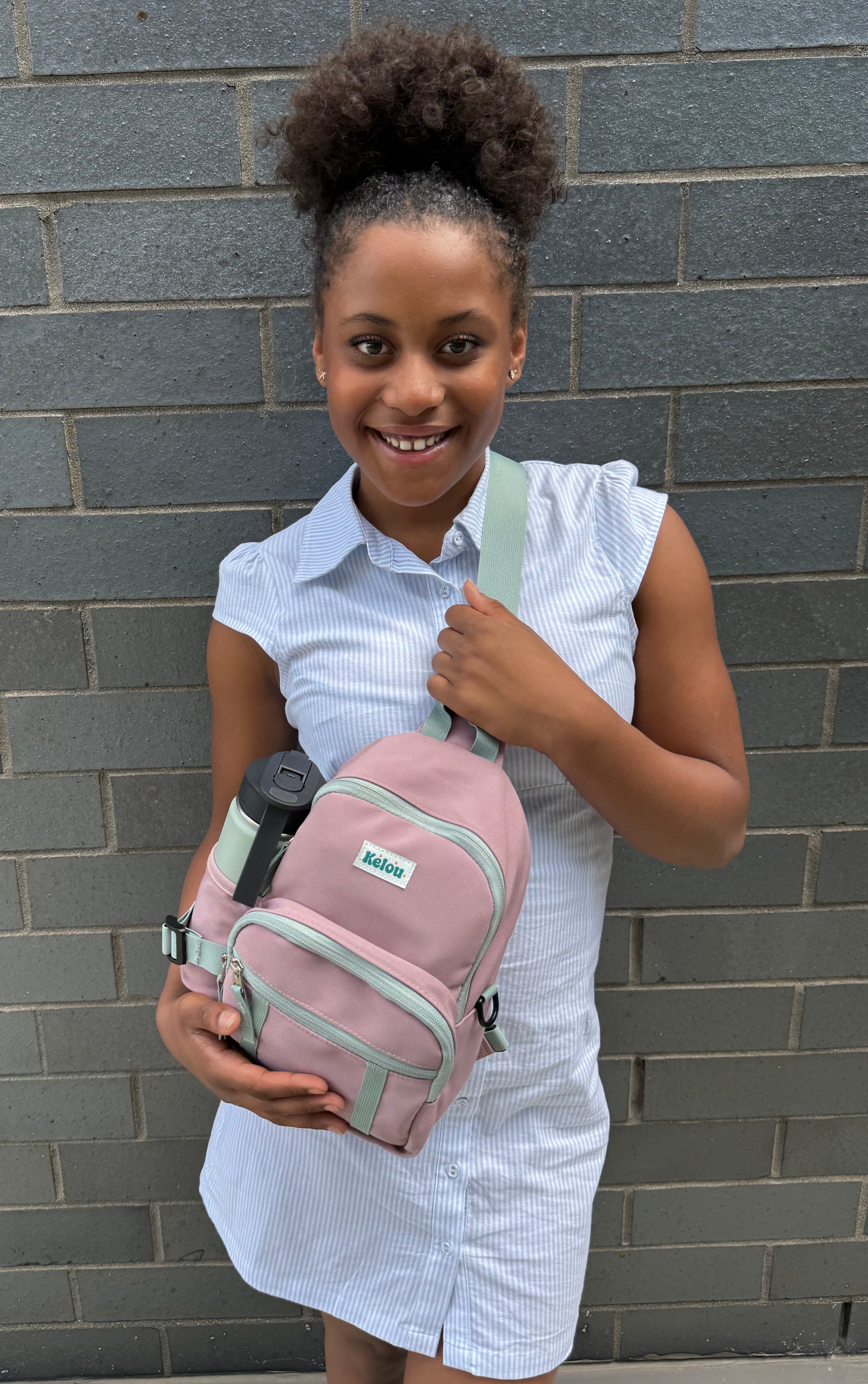 Harvey Sling Bag – Old Pink 7