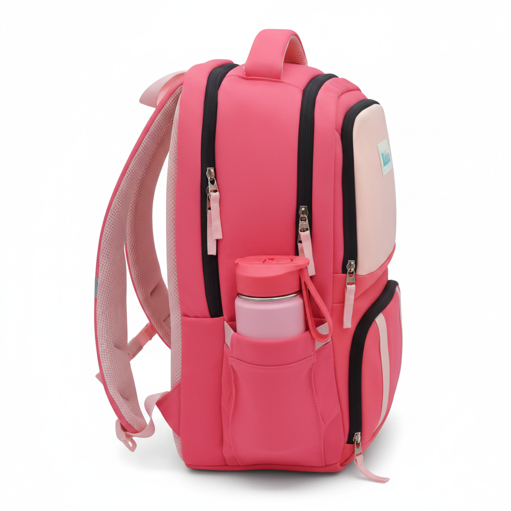 2in1 Backpack - Allset LARGE 7+ Pink 6