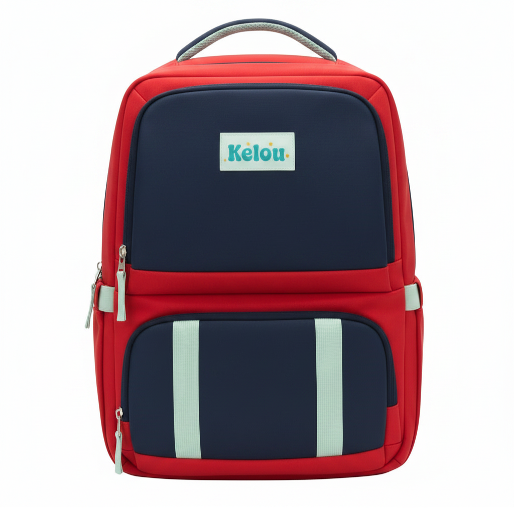 2in1 Backpack - Allset MINI 5+ Red/Navy