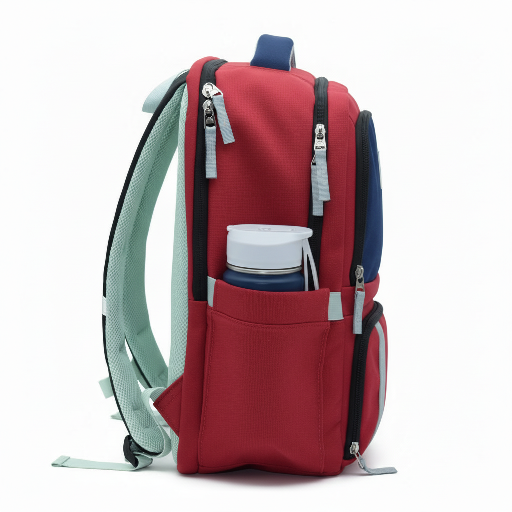 Sac à dos 2 en 1-Allset MINI 5+ Rouge/Marine 6