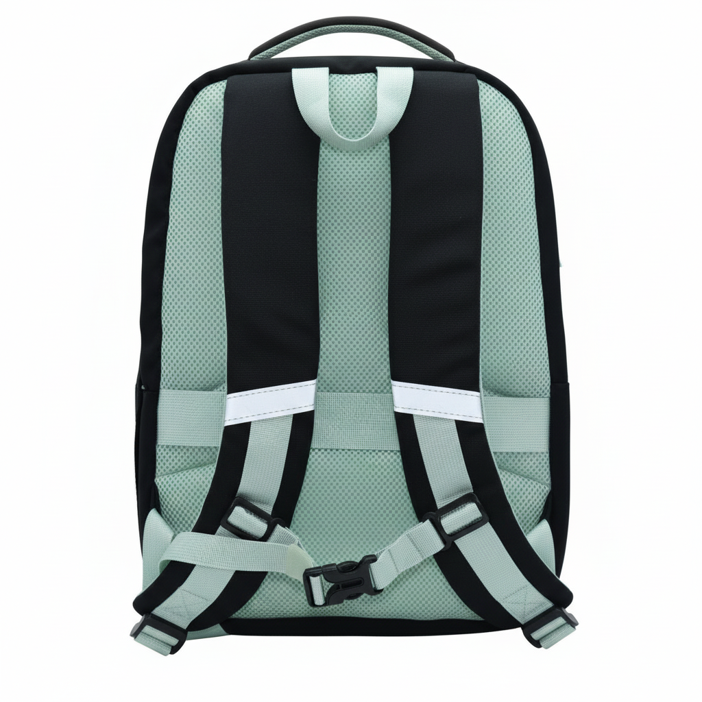 2in1 Backpack - Allset MINI 5+ Black/Sage 6